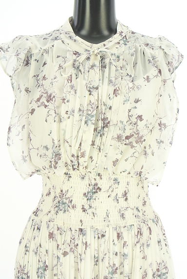 Snidel（スナイデル）の古着「ノースリ花柄シフォンワンピース（ワンピース・チュニック）」大画像４へ