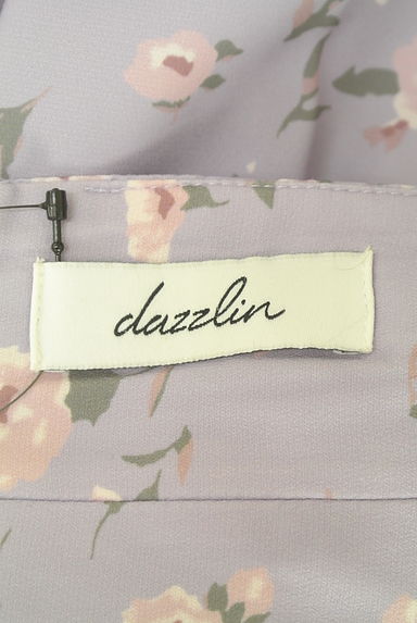 クリックで大画像表示 dazzlin(ダズリン)の古着「ベルト付き花柄ロングフレアスカート(ロングスカート・マキシスカート)」大画像6へ