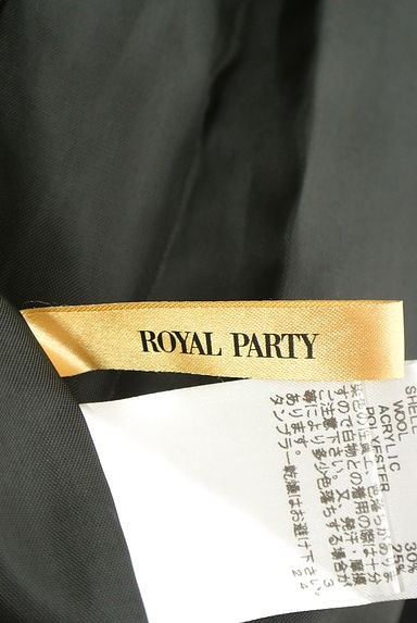 クリックで大画像表示 ROYAL PARTY(ロイヤルパーティ)の古着「バラ柄台形ミニスカート(ミニスカート)」大画像6へ