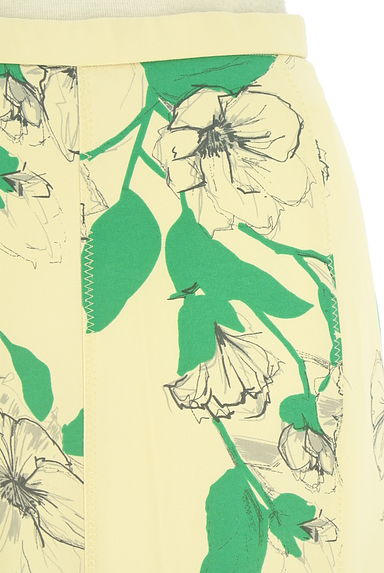 クリックで大画像表示 Mila Owen(ミラオーウェン)の古着「花柄シフォンロングスカート(ロングスカート・マキシスカート)」大画像4へ