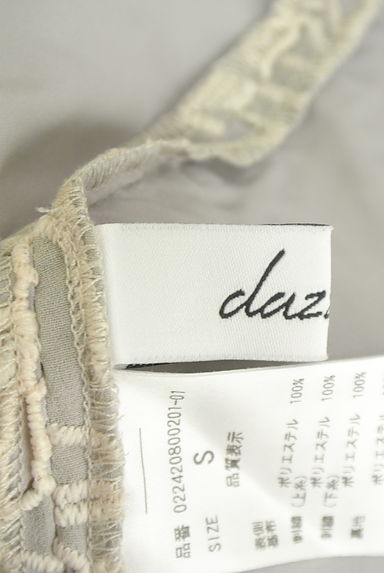 クリックで大画像表示 dazzlin(ダズリン)の古着「花柄刺繍シフォンロングスカート(ロングスカート・マキシスカート)」大画像6へ