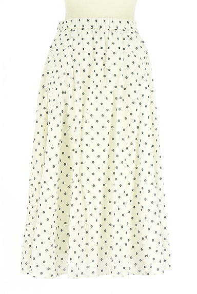 クリックで大画像表示 NOLLEY'S(ノーリーズ)の古着「ドット柄ロングフレアスカート(ロングスカート・マキシスカート)」大画像2へ