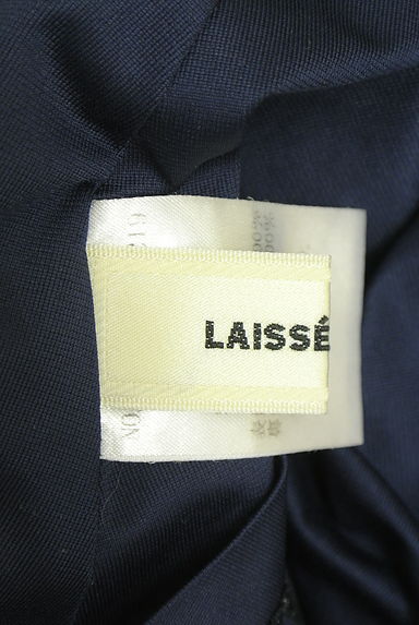クリックで大画像表示 LAISSE PASSE(レッセパッセ)の古着「肩フリルシフォンロングワンピース(ワンピース・チュニック)」大画像6へ