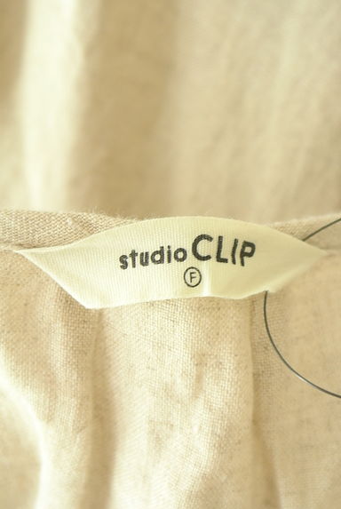 クリックで大画像表示 studio CLIP(スタディオクリップ)の古着「ラグランスリーブリネンブラウス(ブラウス)」大画像6へ