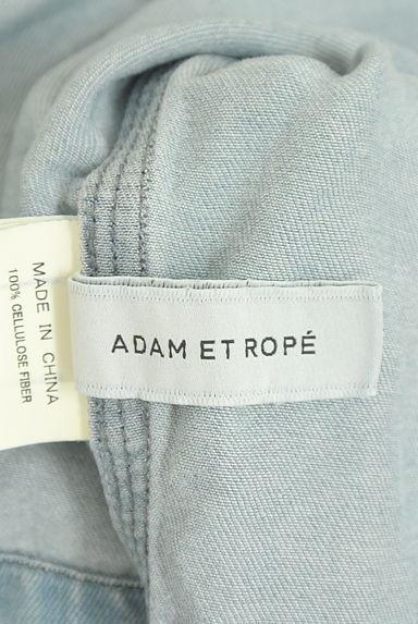 クリックで大画像表示 ADAM ET ROPE(アダムエロペ)の古着「ワイドスリーブデニムシャツ(カジュアルシャツ)」大画像6へ
