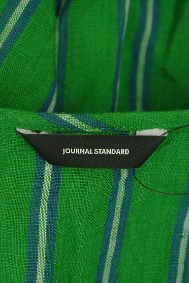 クリックで大画像表示 JOURNAL STANDARD(ジャーナルスタンダード)の古着「襟付きキーネックリネンチュニック(カットソー・プルオーバー)」大画像6へ