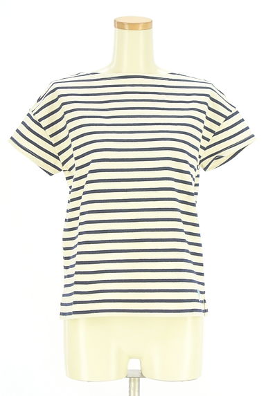 クリックで大画像表示 ORCIVAL(オーシバル)の古着「ボーダーコットンTシャツ(カットソー・プルオーバー)」大画像1へ