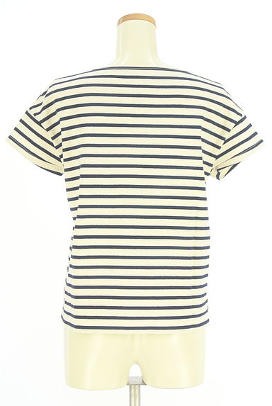 クリックで大画像表示 ORCIVAL(オーシバル)の古着「ボーダーコットンTシャツ(カットソー・プルオーバー)」大画像2へ