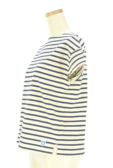 クリックで大画像表示 ORCIVAL(オーシバル)の古着「ボーダーコットンTシャツ(カットソー・プルオーバー)」大画像3へ