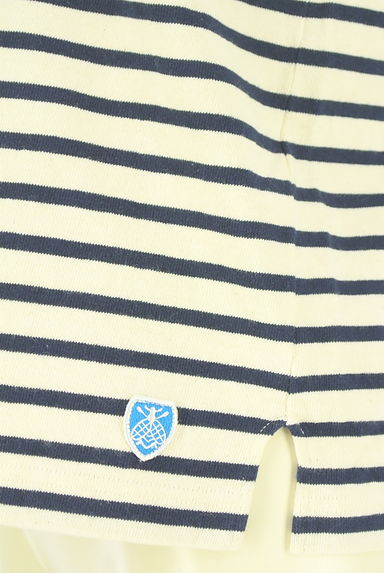 クリックで大画像表示 ORCIVAL(オーシバル)の古着「ボーダーコットンTシャツ(カットソー・プルオーバー)」大画像4へ