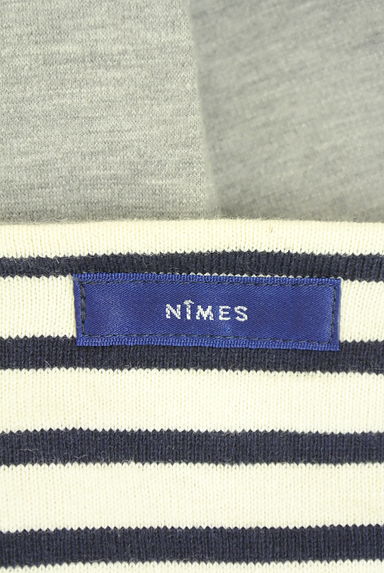 クリックで大画像表示 NIMES(ニーム)の古着「マリンボーダーロールアップカーデ(カーディガン・ボレロ)」大画像6へ