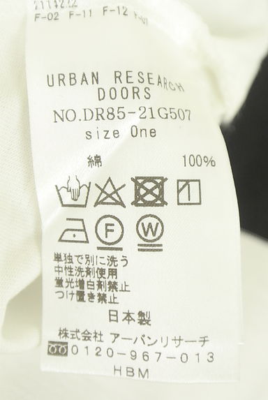 クリックで大画像表示 URBAN RESEARCH DOORS(アーバンリサーチドアーズ)の古着「フロントボーダーノースリトップス(カットソー・プルオーバー)」大画像5へ