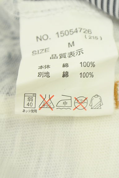 クリックで大画像表示 CUBE SUGAR(キューブシュガー)の古着「ペイズリープリントカットソー(カットソー・プルオーバー)」大画像5へ