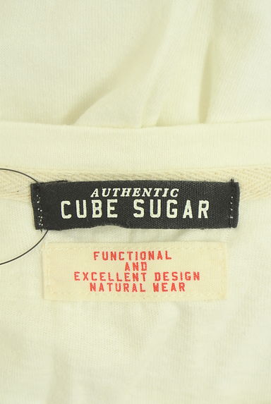 クリックで大画像表示 CUBE SUGAR(キューブシュガー)の古着「フロッキーロゴドッキングワンピース(ワンピース・チュニック)」大画像6へ