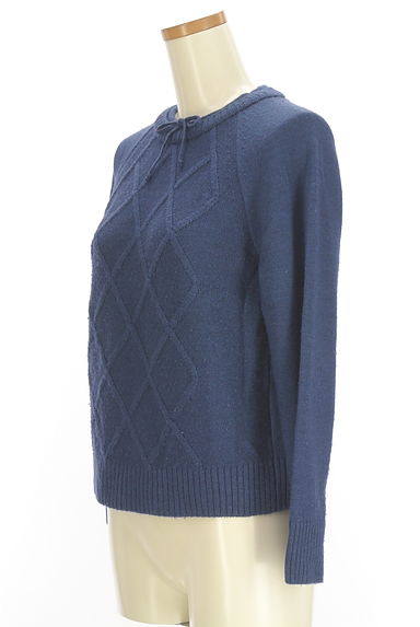 LEILIAN（レリアン）の古着「ダイヤ柄ニット（ニット）」大画像３へ