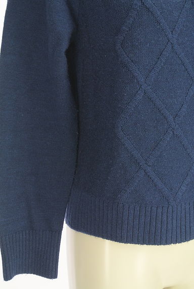 LEILIAN（レリアン）の古着「ダイヤ柄ニット（ニット）」大画像５へ