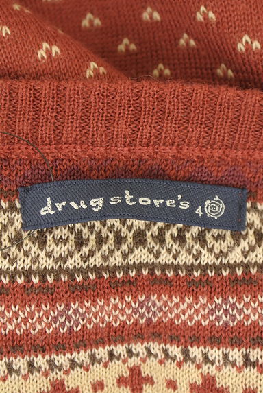 クリックで大画像表示 drug store's(ドラッグストアーズ)の古着「フェアアイル柄ニットトップス(ニット)」大画像6へ