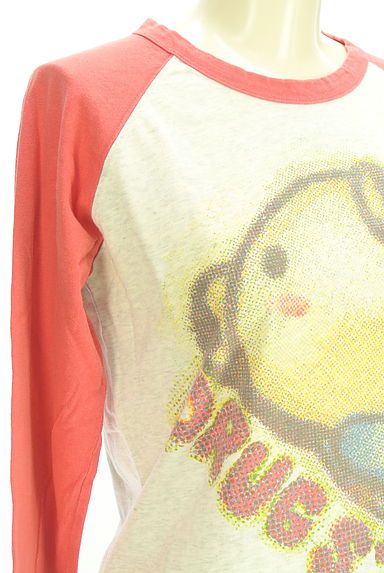 クリックで大画像表示 drug store's(ドラッグストアーズ)の古着「ブタプリントラグランTシャツ(Tシャツ)」大画像4へ