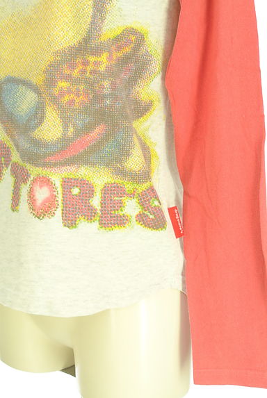 クリックで大画像表示 drug store's(ドラッグストアーズ)の古着「ブタプリントラグランTシャツ(Tシャツ)」大画像5へ