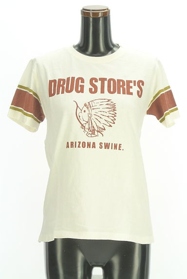 クリックで大画像表示 drug store's(ドラッグストアーズ)の古着「半そでプリントTシャツ(Tシャツ)」大画像1へ