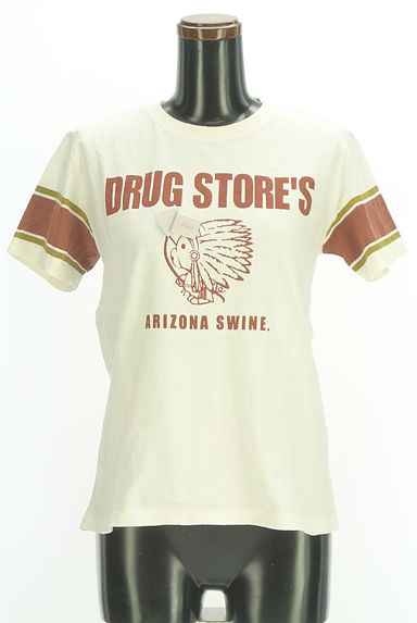 クリックで大画像表示 drug store's(ドラッグストアーズ)の古着「半そでプリントTシャツ(Tシャツ)」大画像4へ