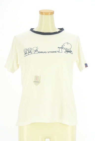 クリックで大画像表示 drug store's(ドラッグストアーズ)の古着「半そでプリントTシャツ(Tシャツ)」大画像4へ