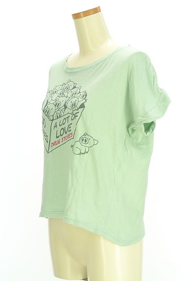 クリックで大画像表示 drug store's(ドラッグストアーズ)の古着「ドルマンプリントプルオーバー(Tシャツ)」大画像3へ