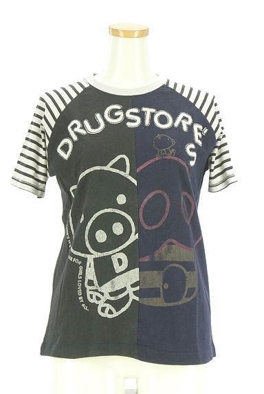 クリックで大画像表示 drug store's(ドラッグストアーズ)の古着「半そでプリントTシャツ(Tシャツ)」大画像1へ