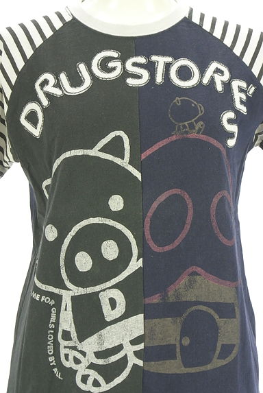 クリックで大画像表示 drug store's(ドラッグストアーズ)の古着「半そでプリントTシャツ(Tシャツ)」大画像4へ