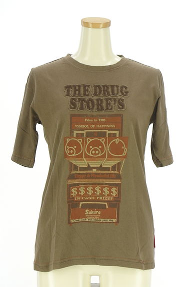 クリックで大画像表示 drug store's(ドラッグストアーズ)の古着「半そでプリントTシャツ(Tシャツ)」大画像1へ