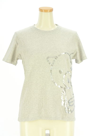 クリックで大画像表示 drug store's(ドラッグストアーズ)の古着「シルバー箔プリントTシャツ(Tシャツ)」大画像1へ