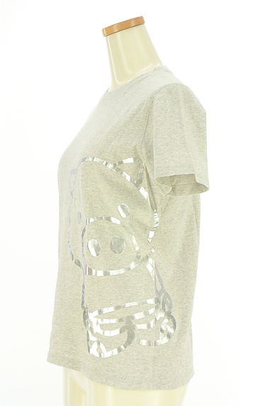 クリックで大画像表示 drug store's(ドラッグストアーズ)の古着「シルバー箔プリントTシャツ(Tシャツ)」大画像3へ