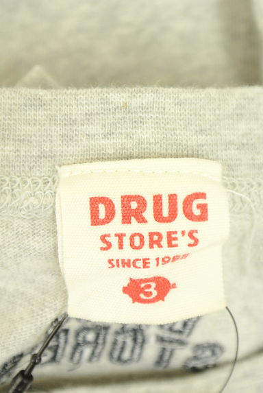 クリックで大画像表示 drug store's(ドラッグストアーズ)の古着「シルバー箔プリントTシャツ(Tシャツ)」大画像6へ