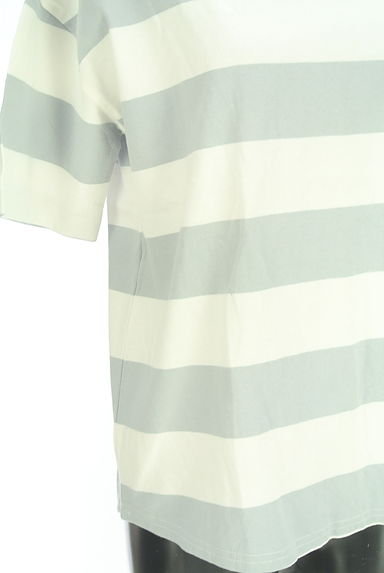 クリックで大画像表示 CUBE SUGAR(キューブシュガー)の古着「ボーダー柄半そでTシャツ(Tシャツ)」大画像5へ