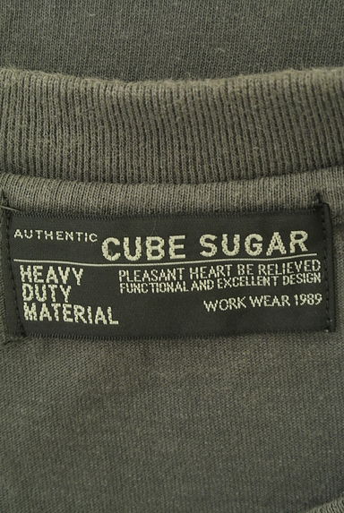 クリックで大画像表示 CUBE SUGAR(キューブシュガー)の古着「ロゴTシャツ(Tシャツ)」大画像6へ