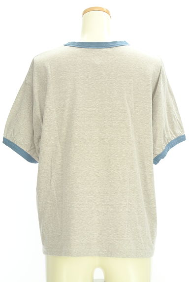 CUBE SUGAR（キューブシュガー）の古着「フロッキーロゴパイピングTシャツ（Ｔシャツ）」大画像２へ