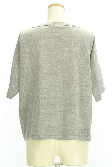 クリックで大画像表示 CUBE SUGAR(キューブシュガー)の古着「ロゴ入りネップTシャツ(Tシャツ)」大画像2へ