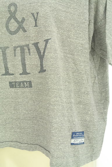 クリックで大画像表示 CUBE SUGAR(キューブシュガー)の古着「ロゴ入りネップTシャツ(Tシャツ)」大画像5へ