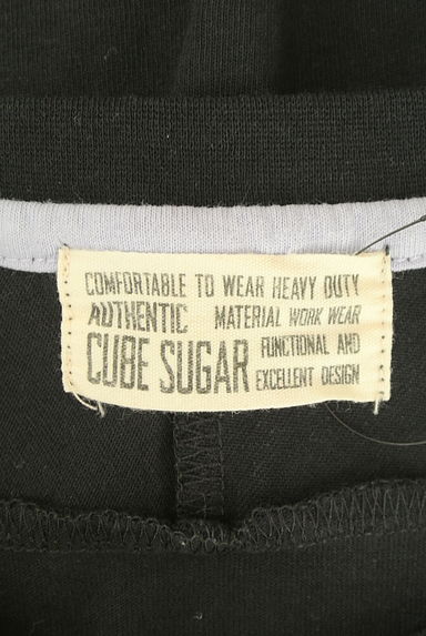 クリックで大画像表示 CUBE SUGAR(キューブシュガー)の古着「ロゴプリントオーバーサイズTシャツ(Tシャツ)」大画像6へ