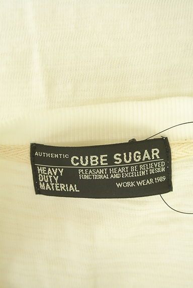 クリックで大画像表示 CUBE SUGAR(キューブシュガー)の古着「ロゴプリントロンT(Tシャツ)」大画像6へ
