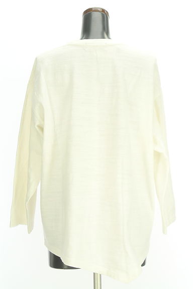 クリックで大画像表示 CUBE SUGAR(キューブシュガー)の古着「イレギュラーヘムプリントロンT(Tシャツ)」大画像2へ