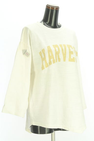 クリックで大画像表示 CUBE SUGAR(キューブシュガー)の古着「イレギュラーヘムプリントロンT(Tシャツ)」大画像4へ