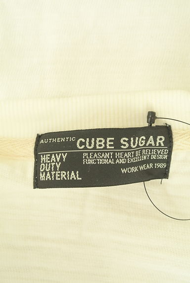 クリックで大画像表示 CUBE SUGAR(キューブシュガー)の古着「イレギュラーヘムプリントロンT(Tシャツ)」大画像6へ