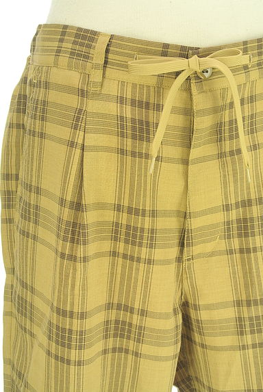 クリックで大画像表示 coen(コーエン)の古着「チェック柄テーパードパンツ(パンツ)」大画像4へ