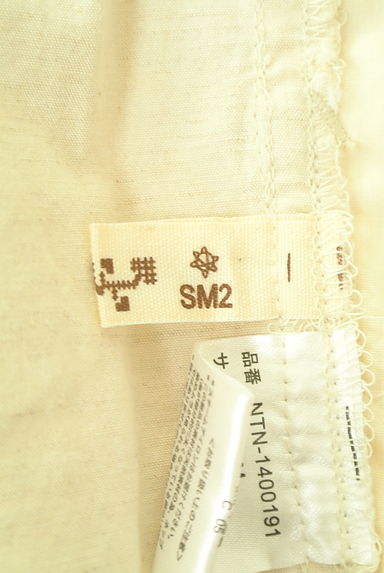 クリックで大画像表示 Samansa Mos2(サマンサモスモス)の古着「リボン付きクロップド丈パンツ(パンツ)」大画像6へ