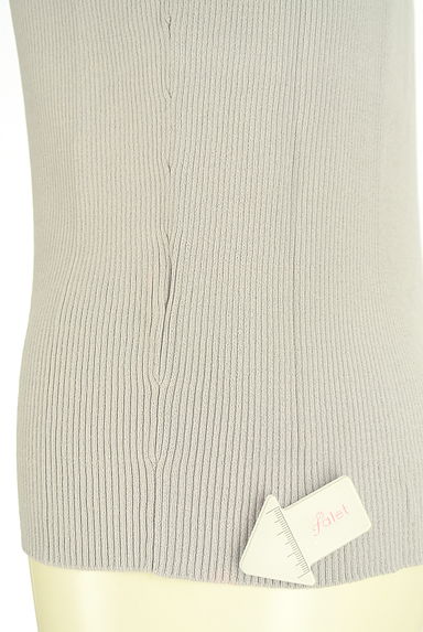 クリックで大画像表示 LAISSE PASSE(レッセパッセ)の古着「フリルオープンショルダーサマーニット(ニット)」大画像5へ