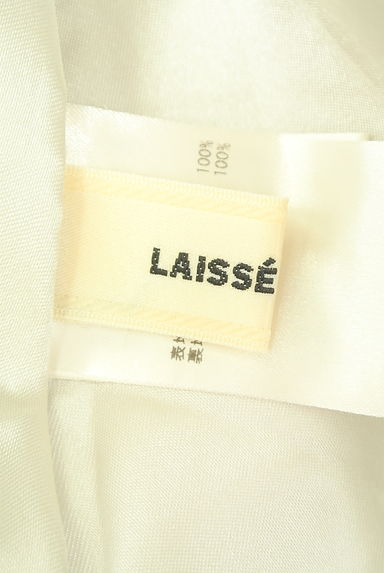 クリックで大画像表示 LAISSE PASSE(レッセパッセ)の古着「花柄プリント&刺繍膝下スカート(スカート)」大画像6へ