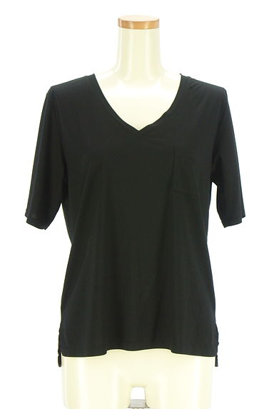 クリックで大画像表示 BEAUTY&YOUTH(ビューティ&ユース)の古着「Vネック5分袖Tシャツ(Tシャツ)」大画像1へ