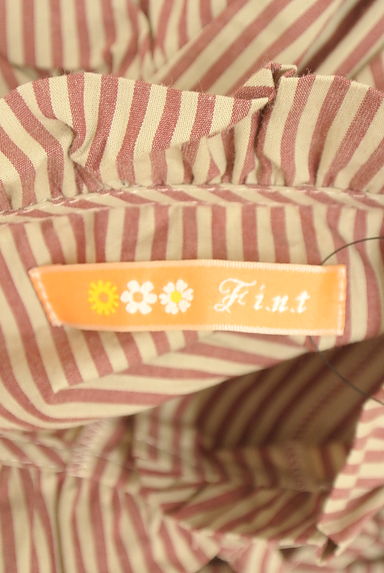 クリックで大画像表示 F i.n.t(フィント)の古着「膝下丈ストライプフリルワンピース(ワンピース・チュニック)」大画像6へ