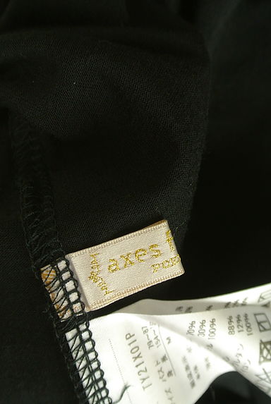 クリックで大画像表示 axes femme(アクシーズファム)の古着「axes femme POETIQUE レースヨークブラウス(カットソー・プルオーバー)」大画像6へ
